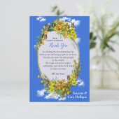 春バターカップフラワーズサンキュー 出欠カード (スタンド正面)