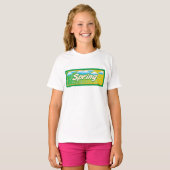 春バナーステッカー Tシャツ (正面フル)