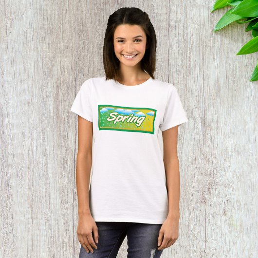 春バナーステッカー Tシャツ