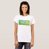 春バナーステッカー Tシャツ (正面フル)