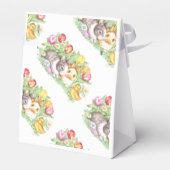 春バニーイースターバニーの好意ボックス フェイバーボックス (裏面サイド)