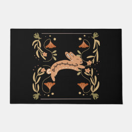 春バニーキュートスカンジナビアスタイル ドアマット