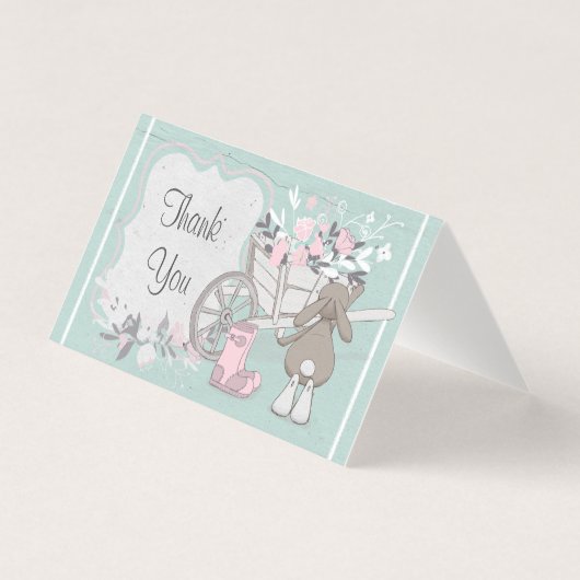 春バニーターコイズフローラを折り感謝していたみ (正面)