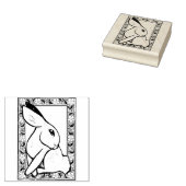 春バニーラビットイースターオスタラ ラバースタンプ (押印)