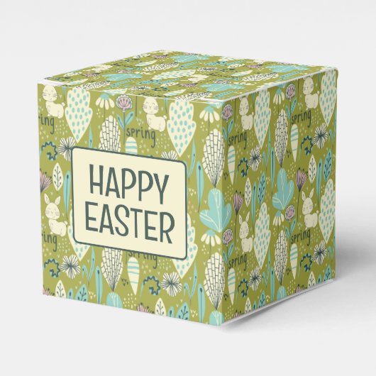 春バニーラビット自然 フェイバーボックス (正面サイド)