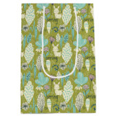 春バニーラビット自然 ミディアムペーパーバッグ (裏面)