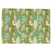 春バニーラビット自然 ラージペーパーバッグ (裏面)