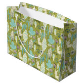 春バニーラビット自然 ラージペーパーバッグ (裏面アングル)