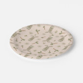 春バニー  ペーパープレート (アングル)