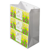 春バニー ミディアムペーパーバッグ (裏面アングル)