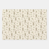 春バニー  ラッピングペーパーシート (正面3)