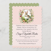 春バニー 案内状 (正面/裏面)