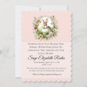 春バニー 案内状 (正面)