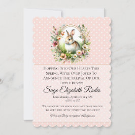 春バニー 案内状