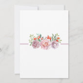 春バラ水色フローラ結婚ズ 招待状 (裏面)