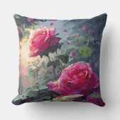 春バラ – 枕 (正面)