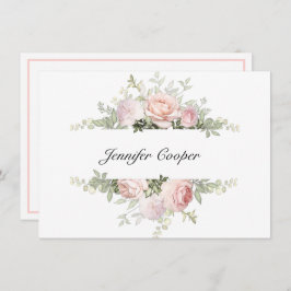 春バラAパーソナル ノートカード