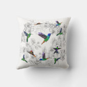 春バード装飾用クッション クッション (裏面)