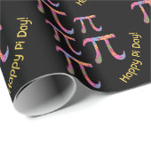 春パイ©フローラパイ記号ハッピーPi日 ラッピングペーパー (ロールコーナー)