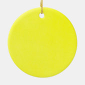 春パウダーブルーイースターエッグ セラミックオーナメント (裏面)