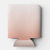 春パステルカラー赤面ピーチグラデーションダスティピンク 缶クーラー (裏面)