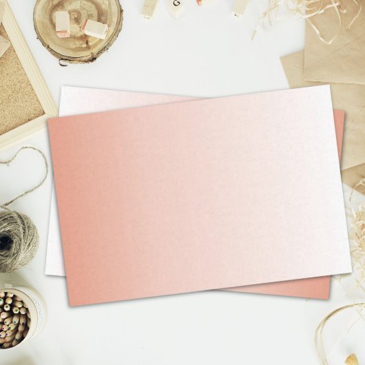 春パステルカラー赤面ピーチグラデーションダスティピンク 薄葉紙