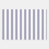 春パステルストライプのセパターン（の模様が）あるット ラッピングペーパーシート (正面3)