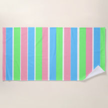 春パステルストライプ