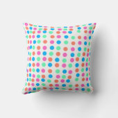 春パステルスポット クッション (裏面)