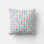春パステルスポット クッション (正面)
