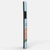春パステルフラワーズフクロウ Case-Mate iPhoneケース (裏面/右)