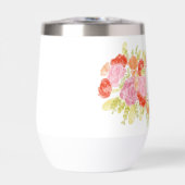 春パステル魅力的フローラウォーターカラーアート (正面)