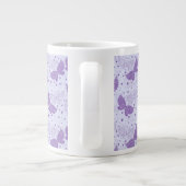 春パターン ジャンボコーヒーマグカップ (裏面)