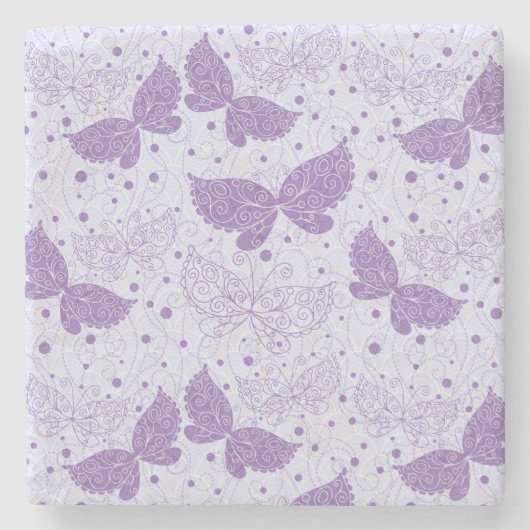 春パターン ストーンコースター (正面)