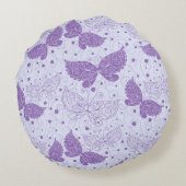 春パターン ラウンドクッション (裏面)