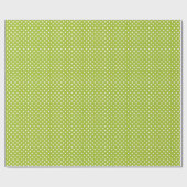 春パターン(白水玉模様) ラッピングペーパー (フラット)