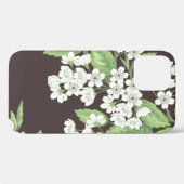 春パターン、緑の枝シームレス。 Case-Mate iPhoneケース (裏面 (横))