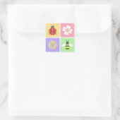 春パッチのシール スクエアシール (バッグ)