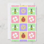 春パッチパーティの招待状 招待状 (裏面)