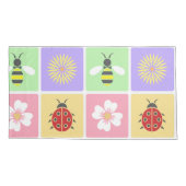 春パッチピローケース 枕カバー (裏面)