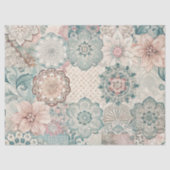 春パッチワークシームレス 薄葉紙 (正面)