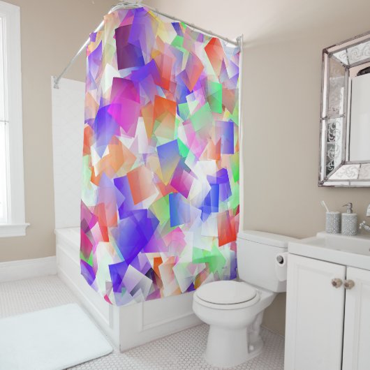 春パーティー時間.... シャワーカーテン (インサイチュ)