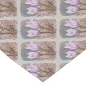 春パープルクロキュース ショートテーブルランナー (コーナー)