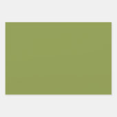 春パープルピンクのチューリップ無地の(カラー) ラッピングペーパーシート (正面3)