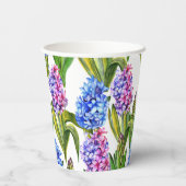 春ヒアシンス 紙コップ (裏面)