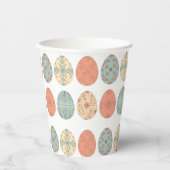 春ビベス – イースター紙カップとフローラ卵Pa 紙コップ (正面)