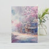 春ビレッジシーンハローフラット カード (スタンド正面)