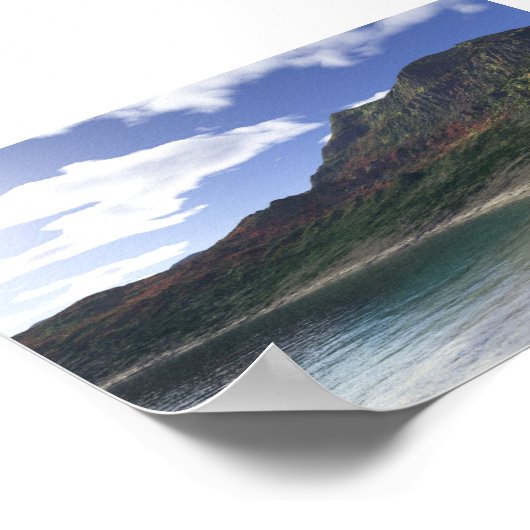 春ビーチ ポスター (角)