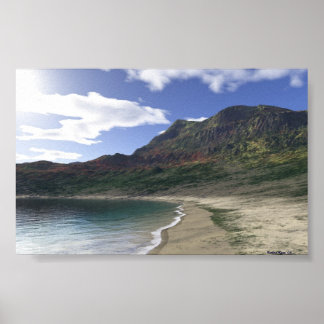 春ビーチ ポスター