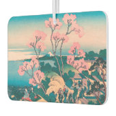 春ピクニックアンダーさくらんぼツリーフラワーズ山富士 カーエアーフレッシュナー (左)